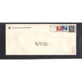 Masonic Stamp Club Cover 1419 6c UN 1282 4c Abr...