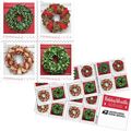 Holiday Wreaths Book of 20 First Class Stamps S...
