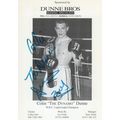 Colin Dunne Liverpool Boxer Hand Signed Boxing ...