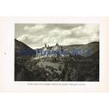 Vianden, Castle Ruins, Luxembourg, Photogravure...