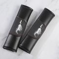 Cover Pad Fit For FORD Mustang 2Pcs Black Color...