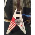 BUCKETHEAD - Jackson Flying V White 1:4 Scale R...