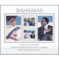 Royal Wedding - Bahamas 1981 - MNH - SG MS588