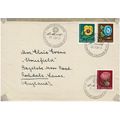 SWITZERLAND HELVETIA PRO JUVENTUTE 1958 FLOWERS...