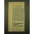 1961 Rappaport's Toy Bazaar Advertisement - Tantalizer