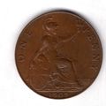 Great Britain. Edward VII. Penny 1909. GVF. dy1...