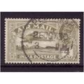 INDIA 1929 AIR 4A OLIVE GREEN SG 222 FINE USED#2