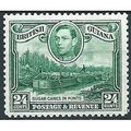 British Guiana 1938 SG312a 24c Blue-Green Mount...