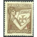 Mozambique 1933 - 1c brown - Lusiads - MH
