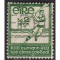 Ireland 1934 2p Hurling, SG 98 (Scott #90), used