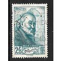 FRANCE 1939 2F.25 BLUE PAUL CEZANNE PAINTER SG6...