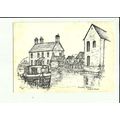 Canals OXFORD CANAL Marston Doles Art Postcard