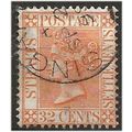 Straits Settlements 1897 SG70 30c Orange-Vermil...