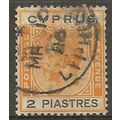 Cyprus 1925 SG121 2pi Yellow & Black Good/Fine ...