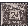 GB 1959 QE2 2d Agate Postage Due used Wmk 179 S...