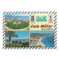 CALA MILLOR, MALLORCA, Spain vintage postcard u...