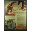 1941 Safeway Meats Ad - Barbara, dear! what's the matter