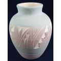 Vintage Mesa Verde Etched Pastel Pottery Vase S...