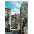 Baux de Provence Rue des Fours France Postcard ...