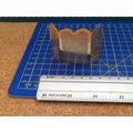 Brass Fire Screen 1:12th scale miniature
