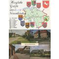 Nueunkirchen German Map Greetings Gruss Aus 2x ...