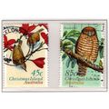 Christmas Island ASC 389-390 1996 land birds used