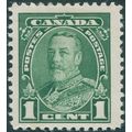 Canada 1935 1c green SG341 unused
