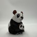 Vintage LEPS Peru Pottery Rinconada Panda Mama ...
