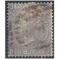 1865 SG97 6d Lilac with hyphen Plate 5 Good Use...