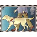 GB, DOGS, Guide Dog, blue 1981, 14p