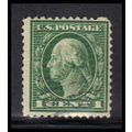 Used 405 1c George Washington Barely Clears K3026