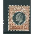 natal stamps edward sg134 hm sg 134 crown ca hm