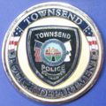 Townsend, MA Police Dept. Challenge Coin. 1.75"...