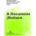 A Document (Re)turn