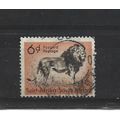 SouthAfrica.SG158 6d Lion.Fine Used.Aug25b