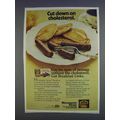 1980 Morningstar Farms Breakfast Links Ad - Cut Down