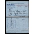Canada Air Mail ARMED Forces Special Form "CHRI...
