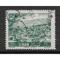 LEBANON 50p GREEN CEDAR OF LEBANON SG 711 FINE ...