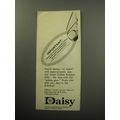 1967 Daisy Golden Bullseye B-Bs Ad - Important! Inferior B-Bs will damage
