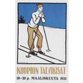 Kuopion Talvikisat 18-20 p. Maaliskuuta 1921.