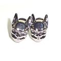 Cufflinks Batman Gunmetal Cuff Grey Bat Symbol ...