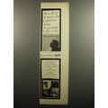 1957 Verve Record Albums Ad - Ella Fitzgerald and Louis Armstrong