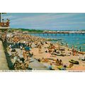 Postcard Beach and Pier, Paignton, Torbay, Sout...