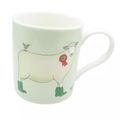 Sheep Wearing Wellies Mug Fine China Ceramic 9....