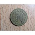 Yugoslavia 1973 50 Para Coin
