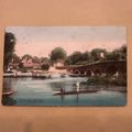 1905 SONNING BRIDGE - VINTAGE BERKSHIRE POSTCAR...