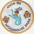 Scout Badge UK Jamboree - Avon 1984 Woodhouse P...