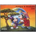 Antigua and Barbuda. 1996. Mickey and Goofy in ...