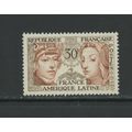 France 795, 1956 Friendship, VF, MNH (FR343)