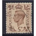 GB 1938 KGV1 5d Brown used stamp SG 469.(E466 )
